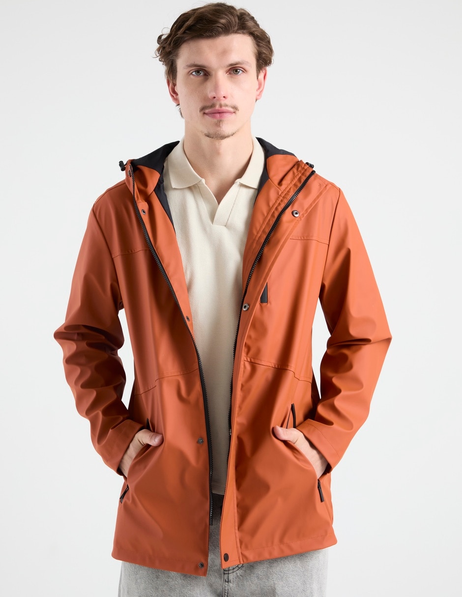 Chamarra casual impermeable para hombre Chamarra casual impermeable para hombre