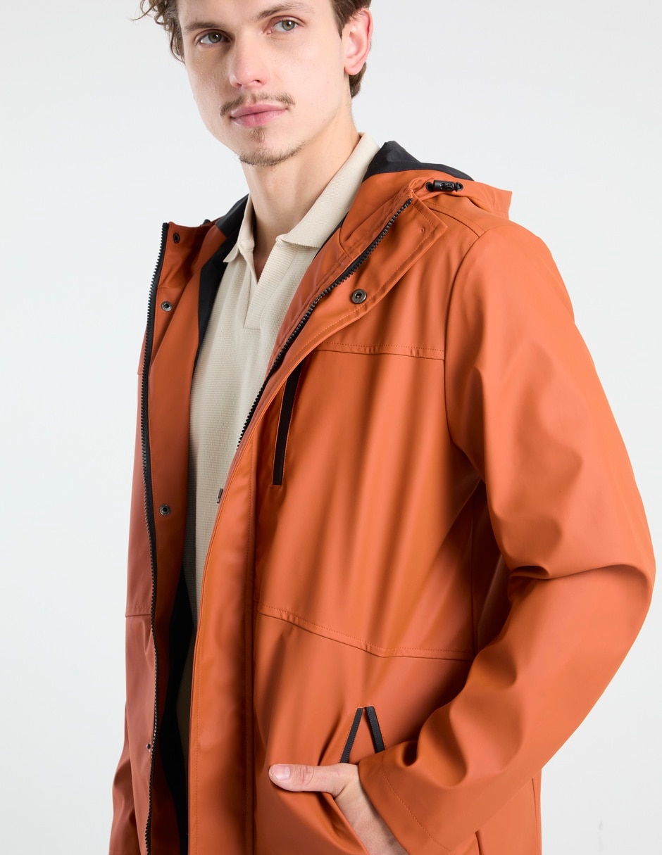 Chamarra casual impermeable para hombre 3