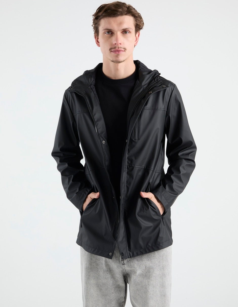 Chamarra casual impermeable para hombre Chamarra casual impermeable para hombre
