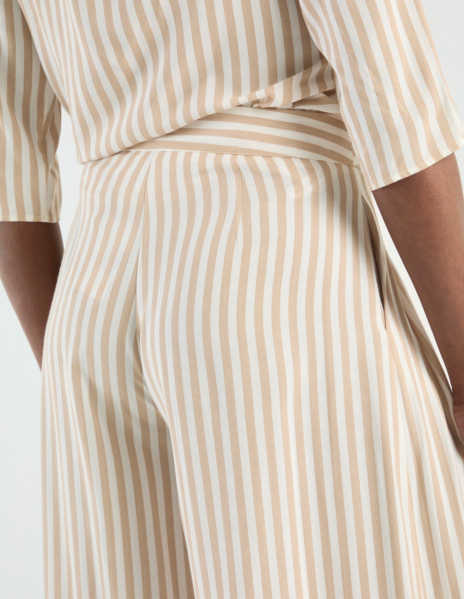 Pantalón coulotte Map amplio para mujer