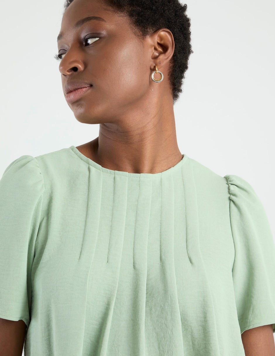 Blusa manga corta para mujer 9