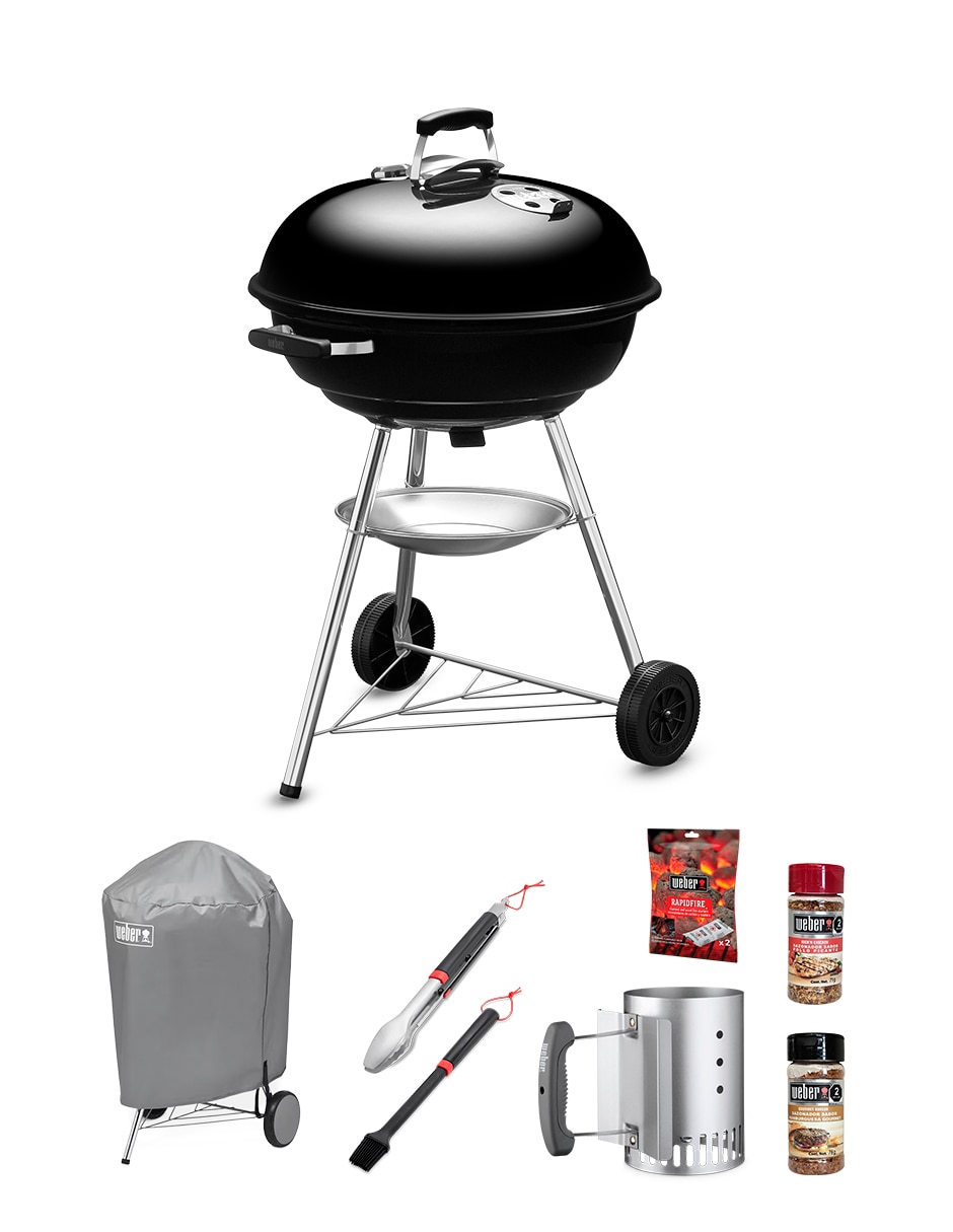 Asador de carbón Weber de acero porcelanizado Asador de carbón Weber de acero porcelanizado