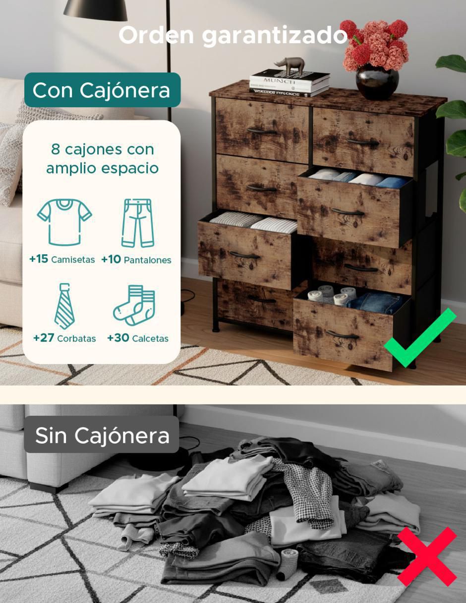 Cajonera armable 8