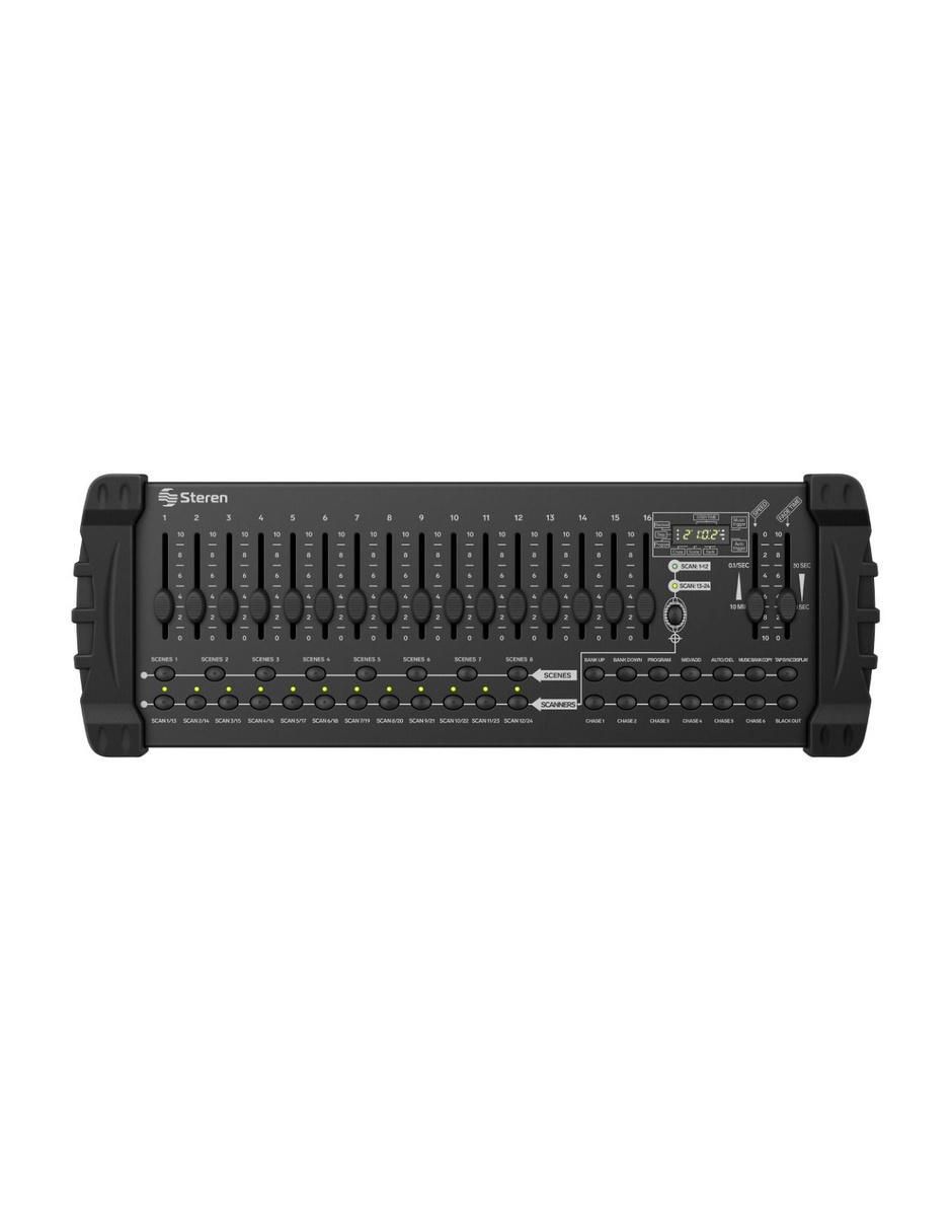 Controlador dmx Steren DMX-116