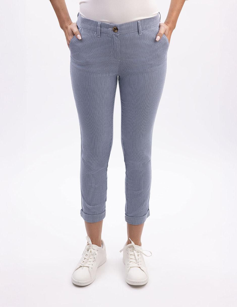 Pantalón chino slim para mujer Pantalón chino slim para mujer