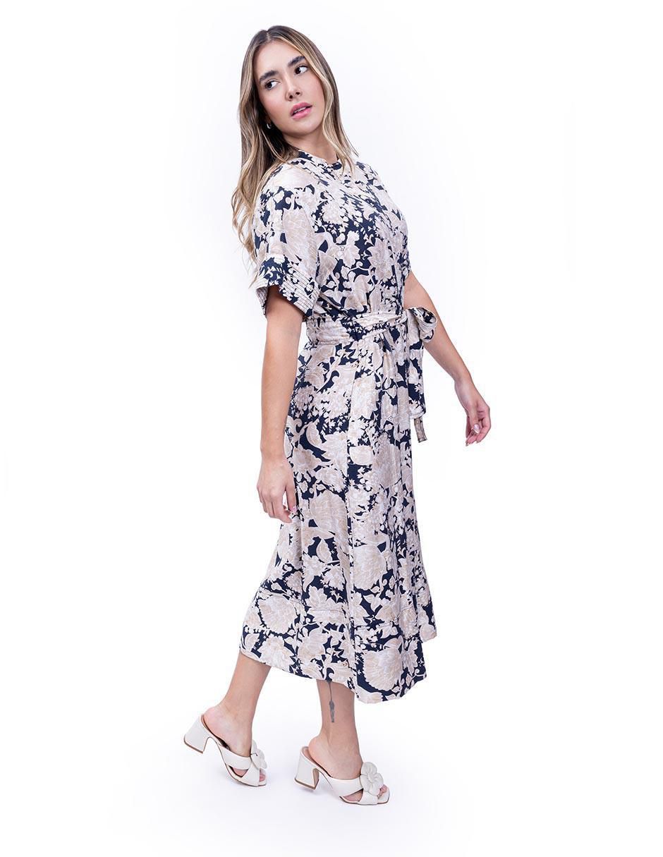 Vestido midi casual para mujer