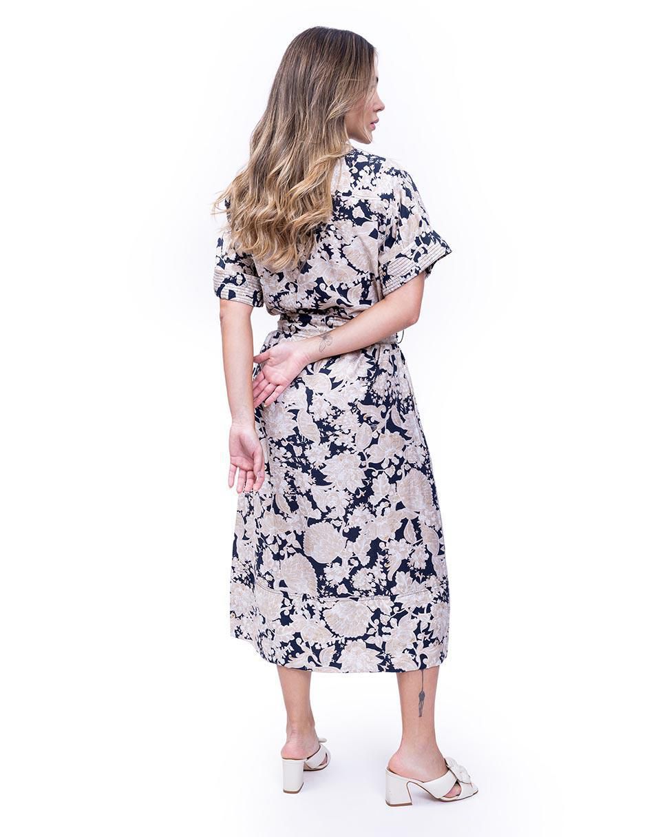 Vestido midi casual para mujer