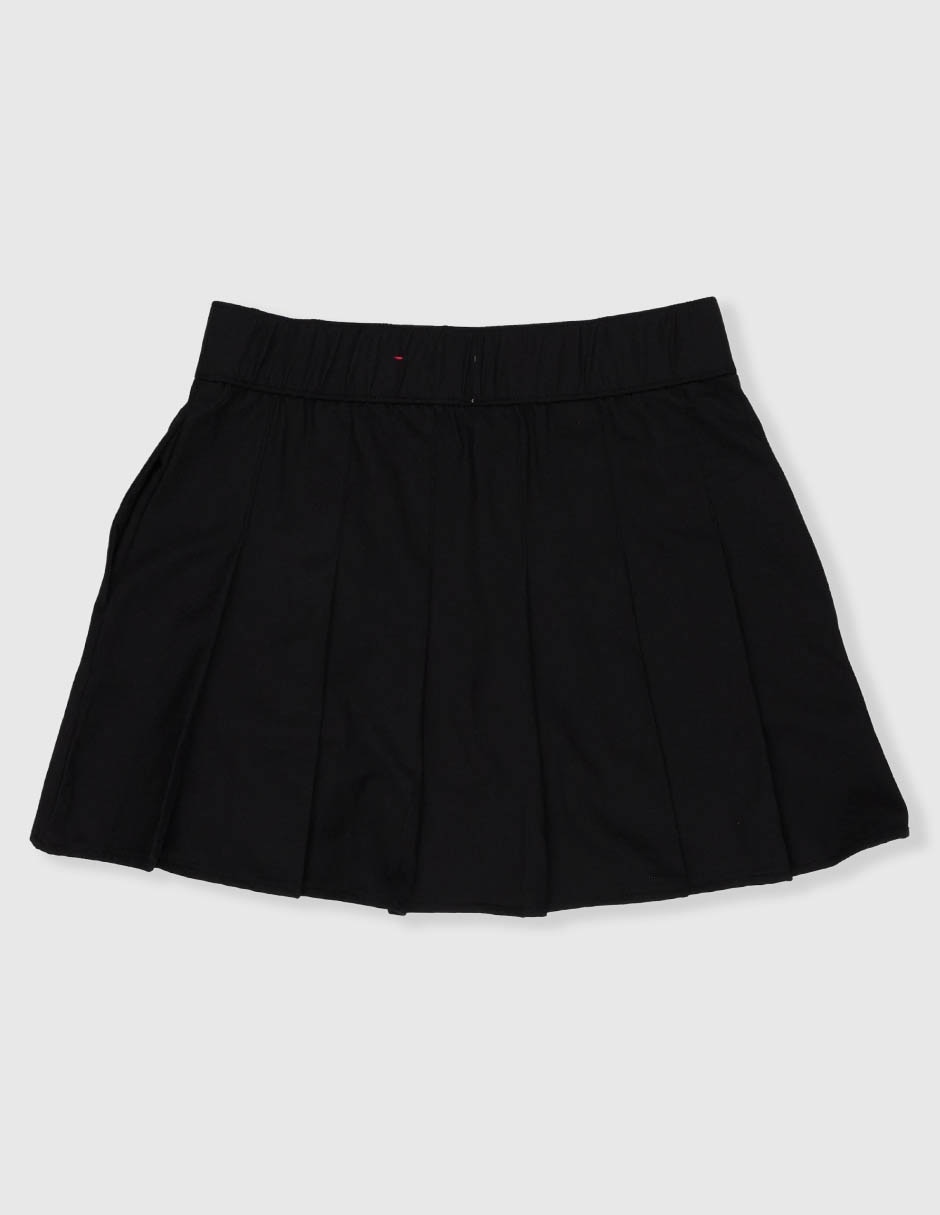 Falda midi de algodón a la cintura 3