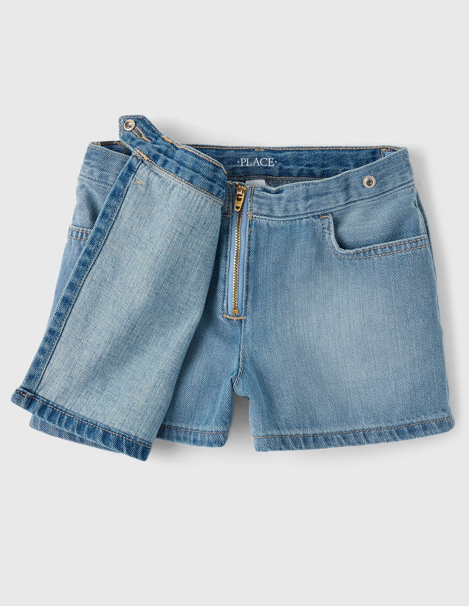 Falda short a la cintura 3