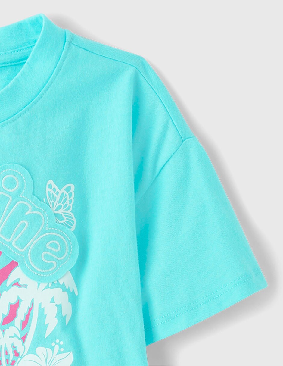 Playera manga corta para niña 3