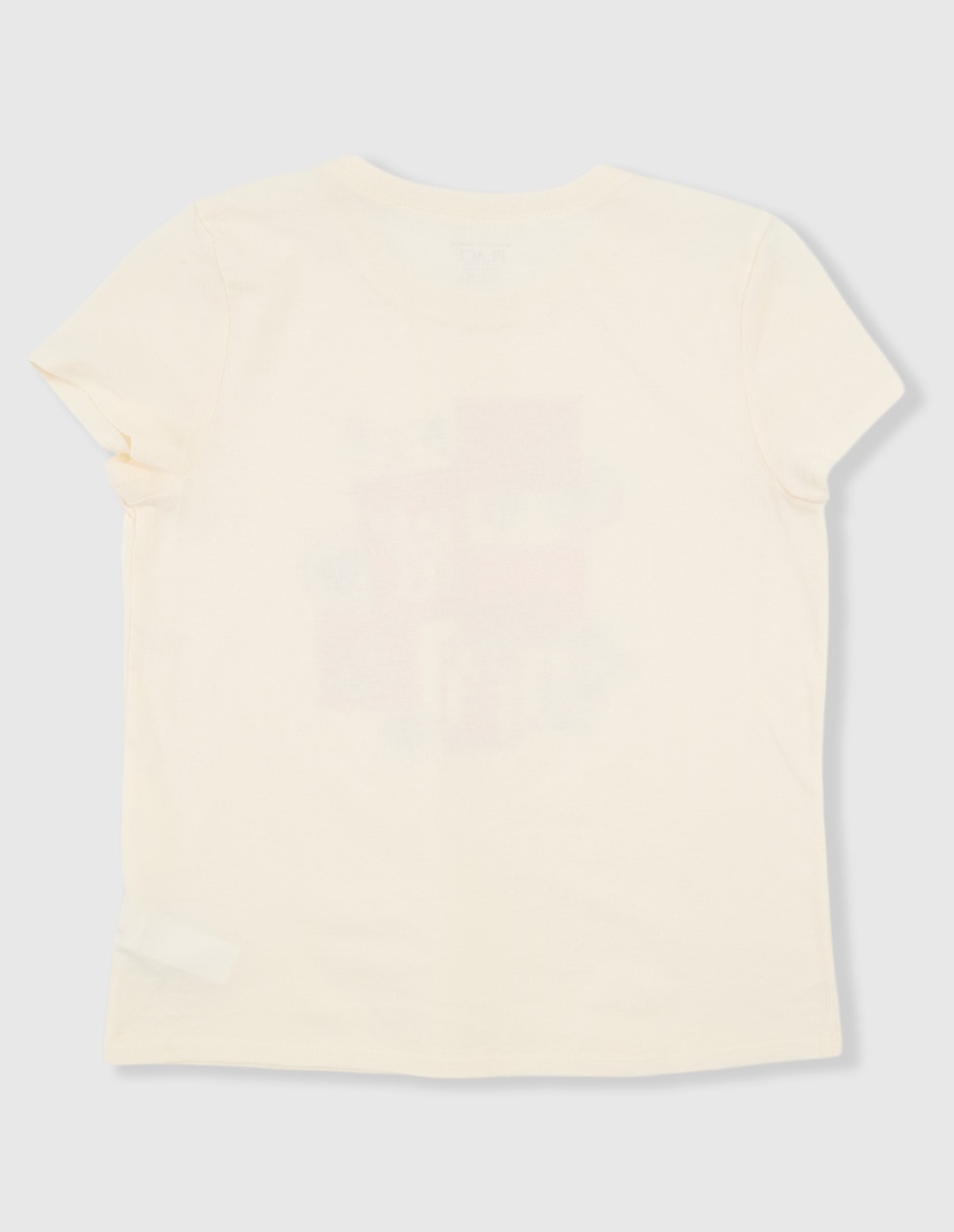 Playera manga corta para niña