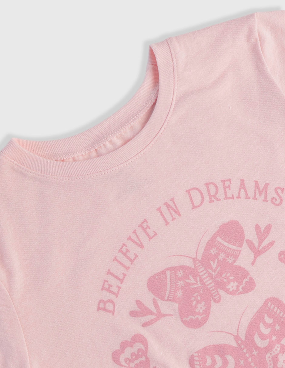 Playera manga corta para niña 3