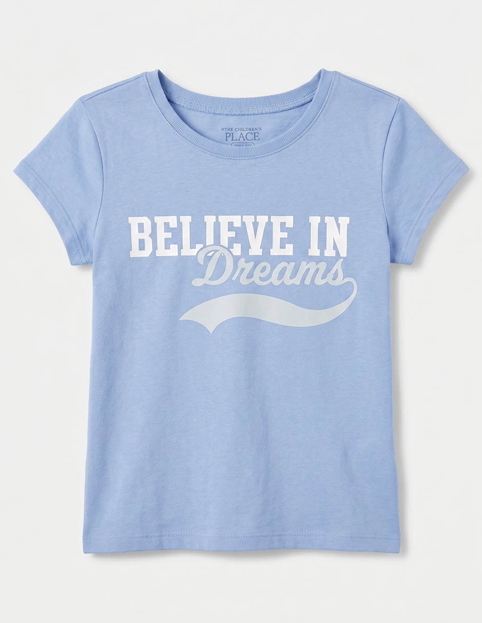 Playera The Children'S Place Manga Corta Para Ni–a