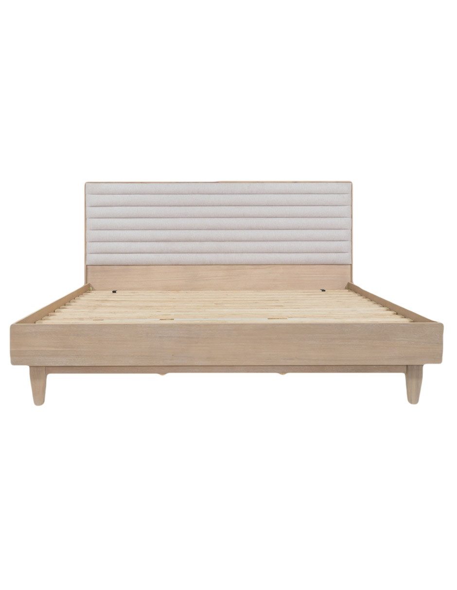 Cama trinity de madera acacia king size