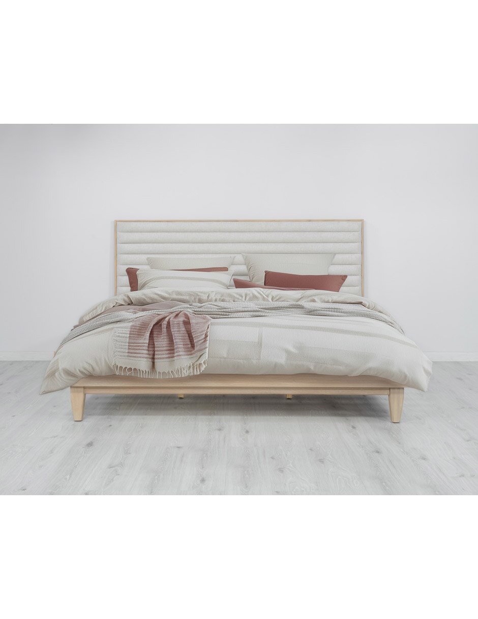 Cama trinity de madera acacia king size 8