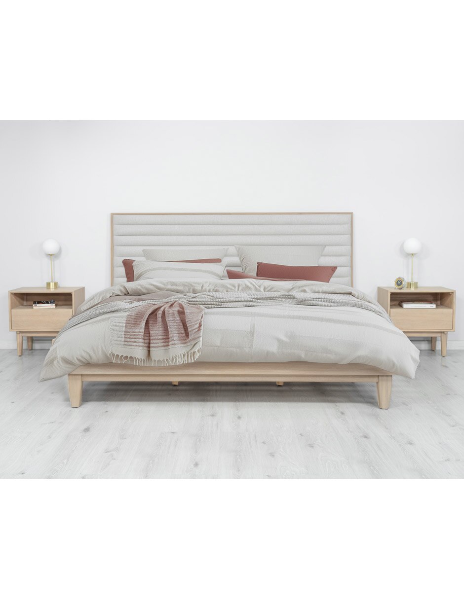 Cama trinity de madera acacia king size 9