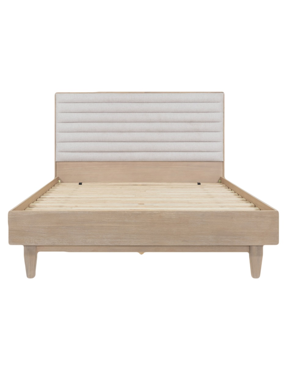 Cama trinity de madera acacia queen size Cama trinity de madera acacia queen size