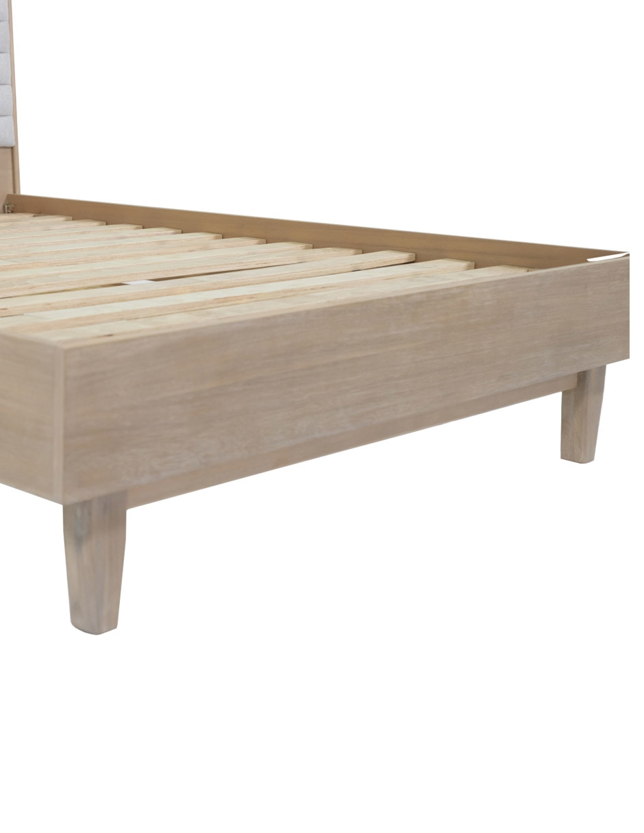 Cama trinity de madera acacia queen size 6