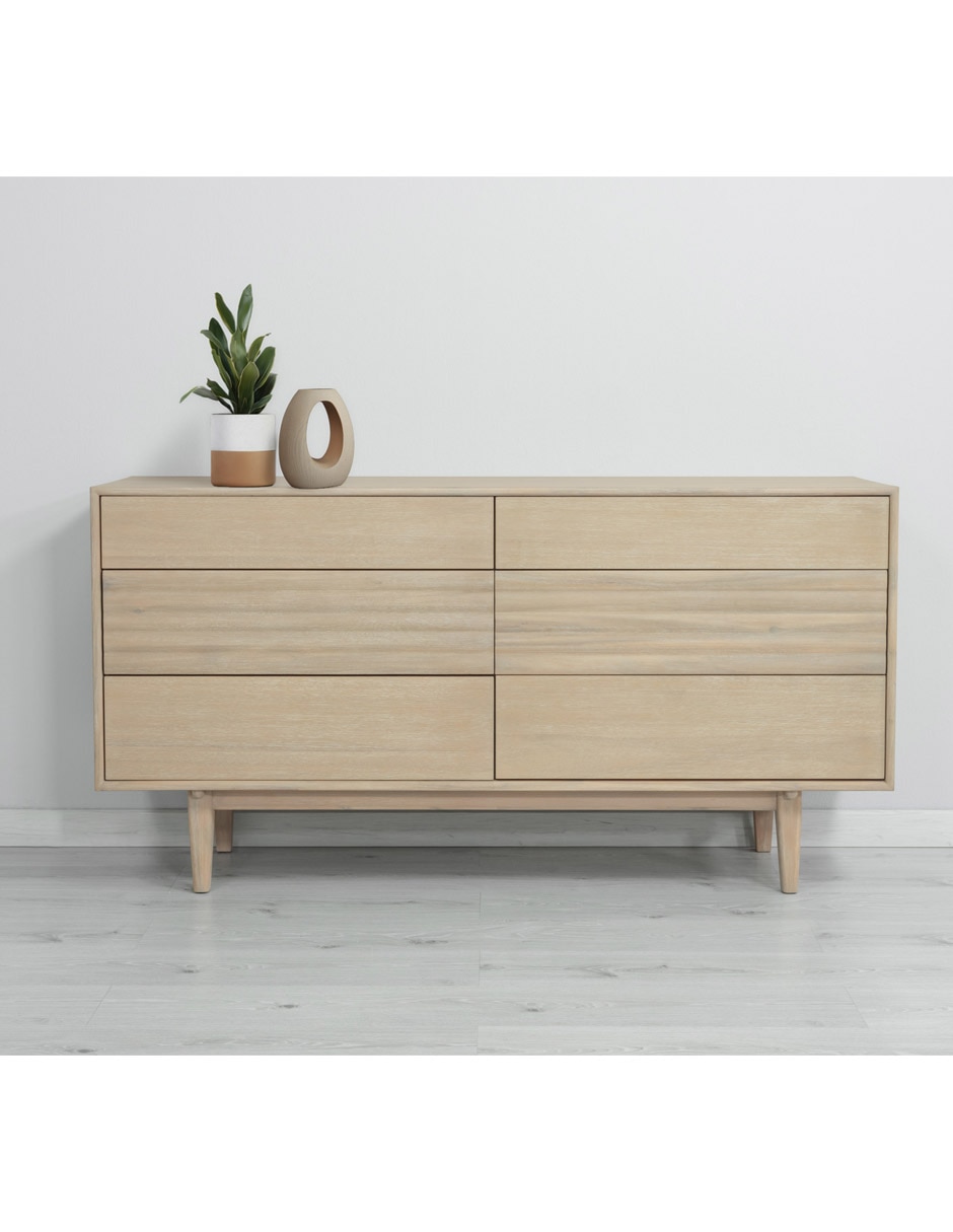 Cómoda Trinity de madera acacia 9