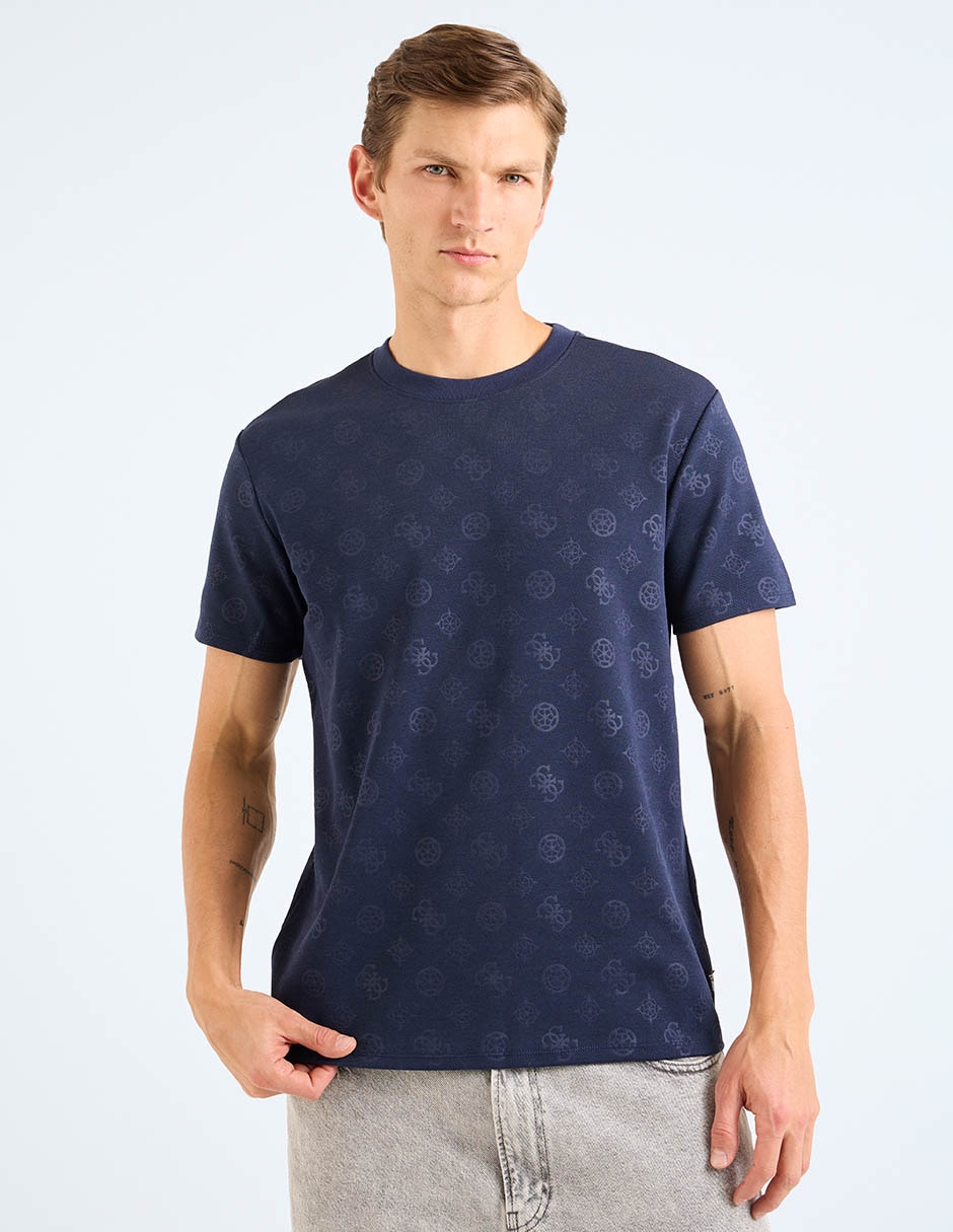 Playera cuello redondo para hombre 1