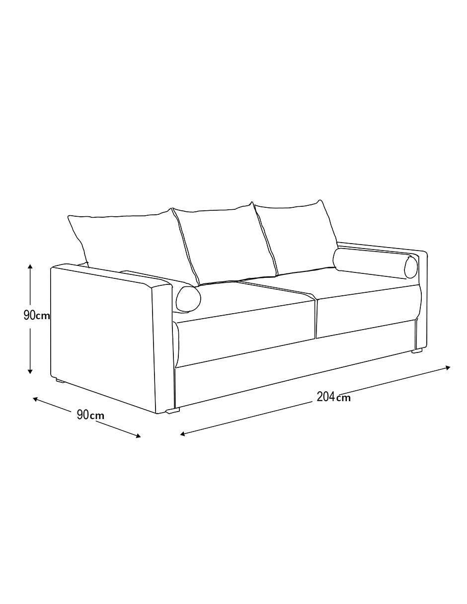 Sofá cama de madera 5