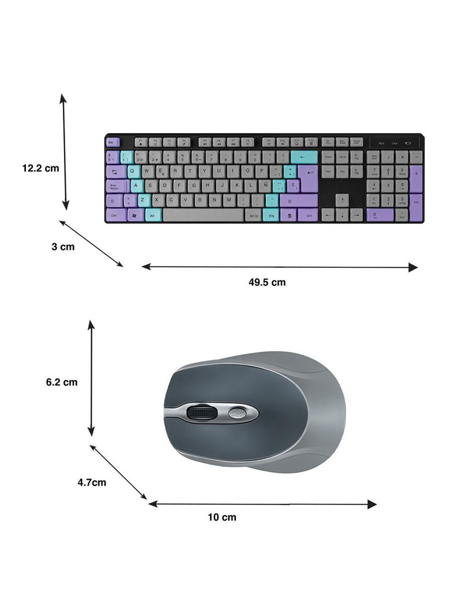 Mouse y teclado 18-8382 6