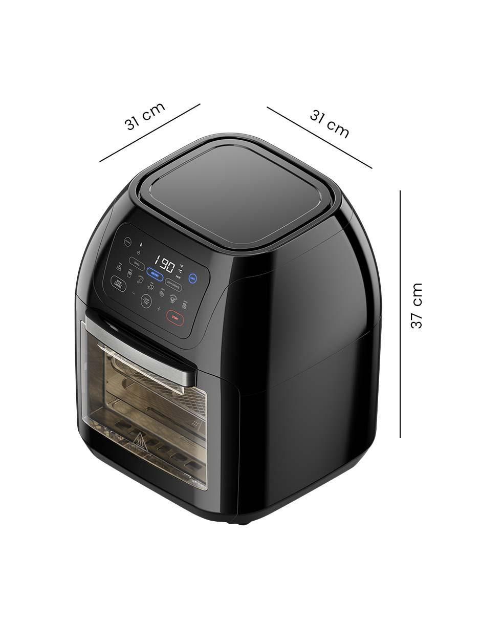 FREIDORA DE AIRE RJ38-10-, 10 L, NEGRO 4