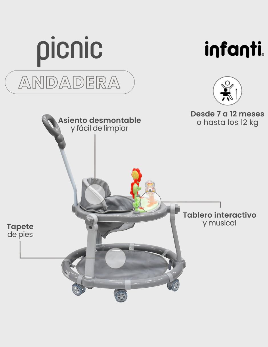 Andadera 3 en 1 unisex Picnic