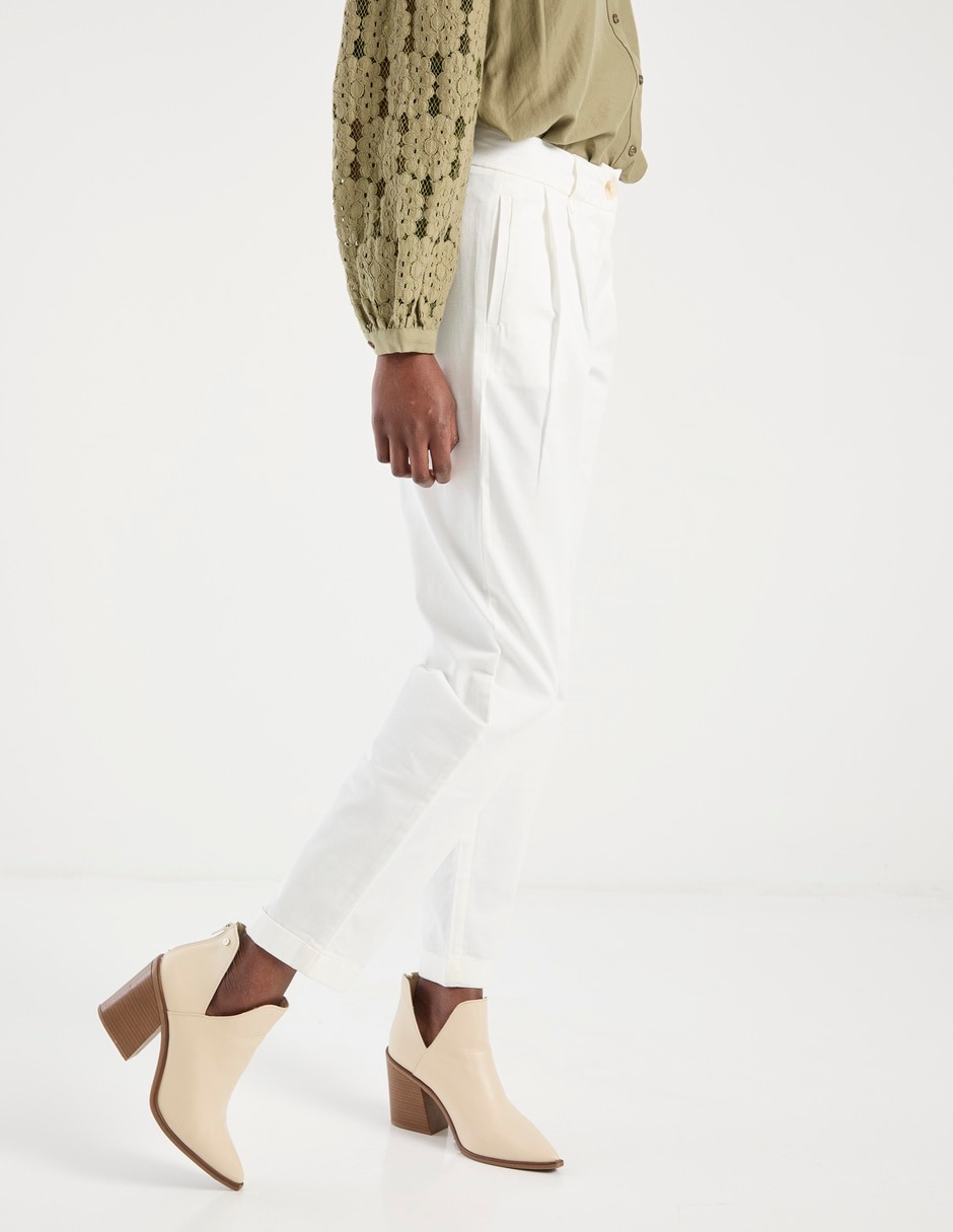 Pantalón capri slim para mujer 3