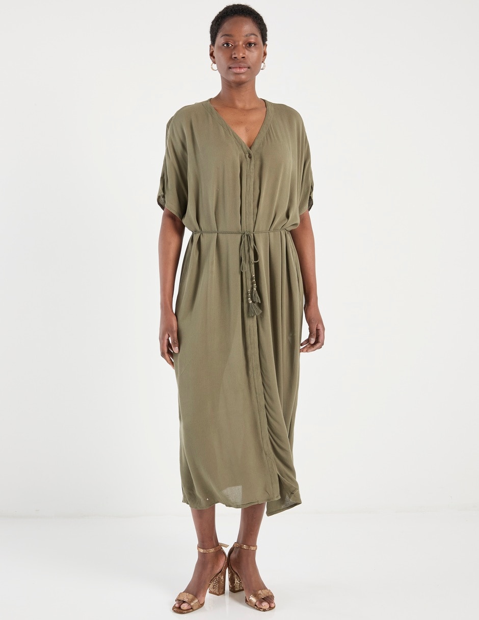 Vestido crop casual para mujer