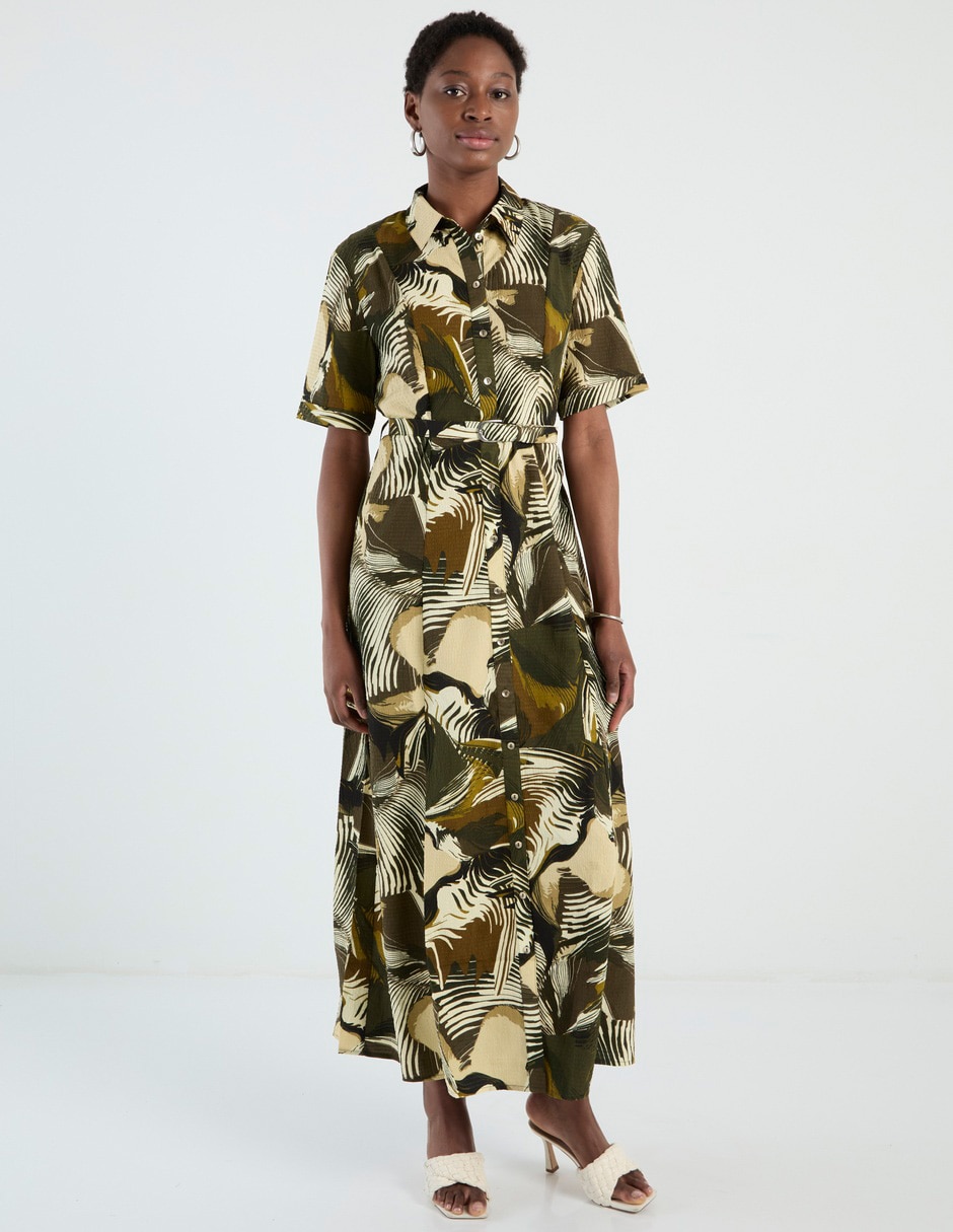 Vestido largo casual para mujer 1