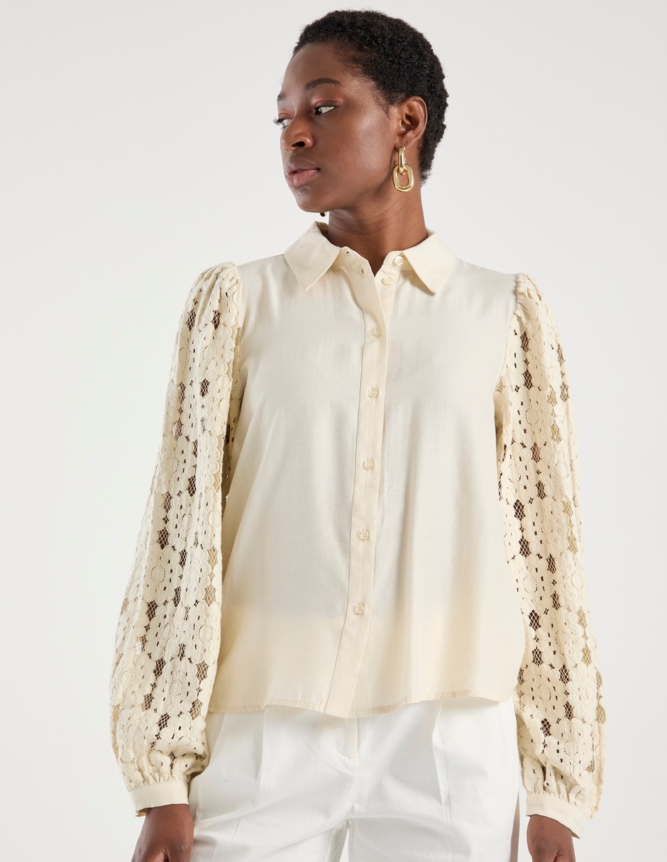 Blusa Vero Moda manga larga para mujer