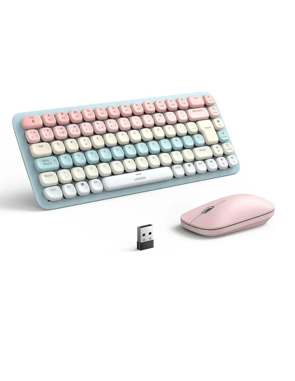 Mouse y teclado Ugreen 25178