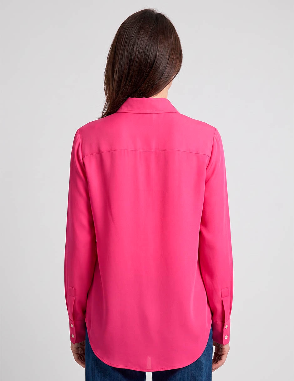Blusa camisera manga larga para mujer 2