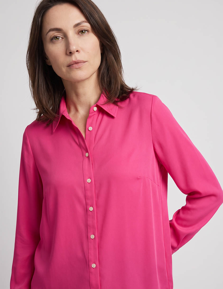 Blusa camisera manga larga para mujer 3