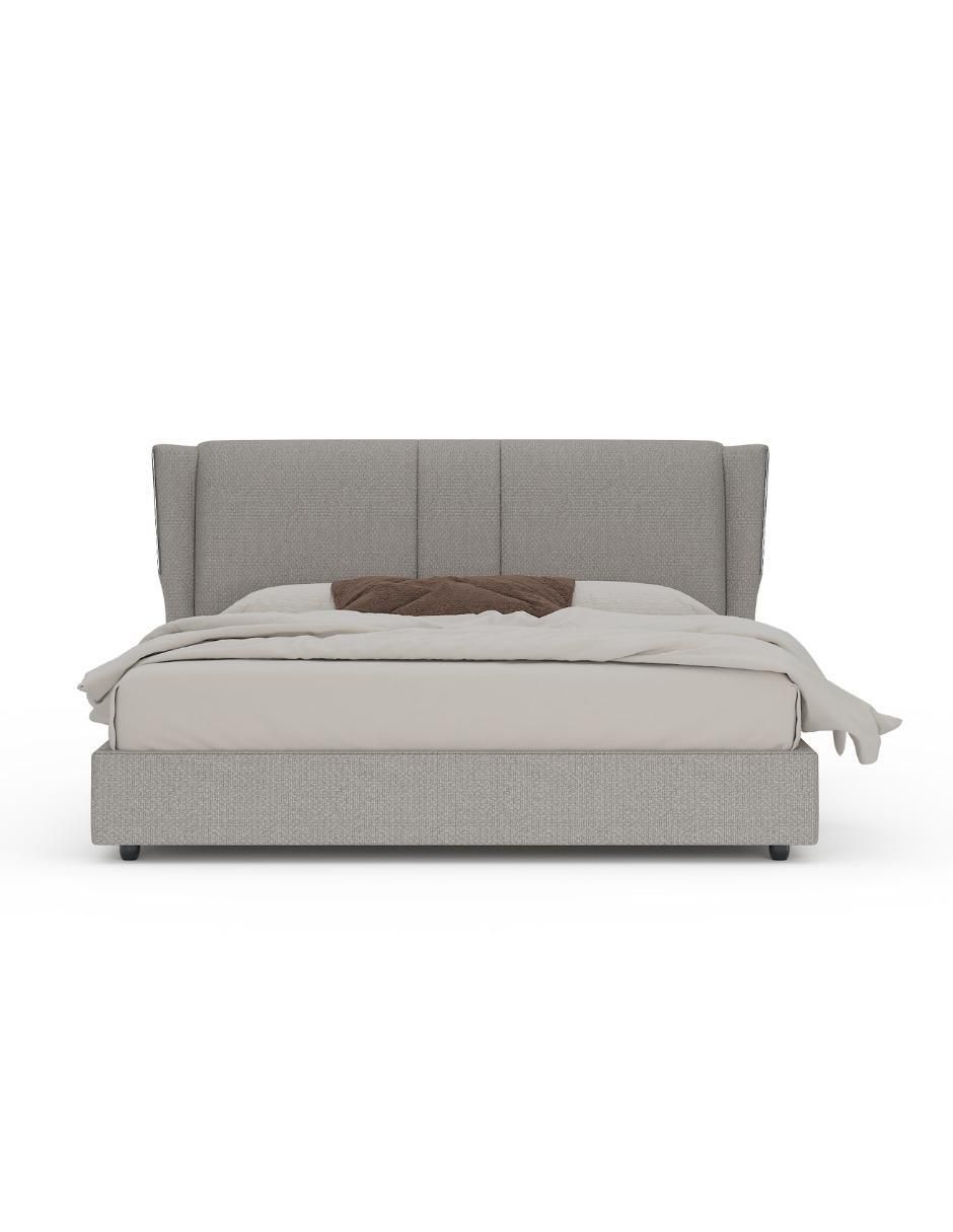 Cama banus de madera y tela