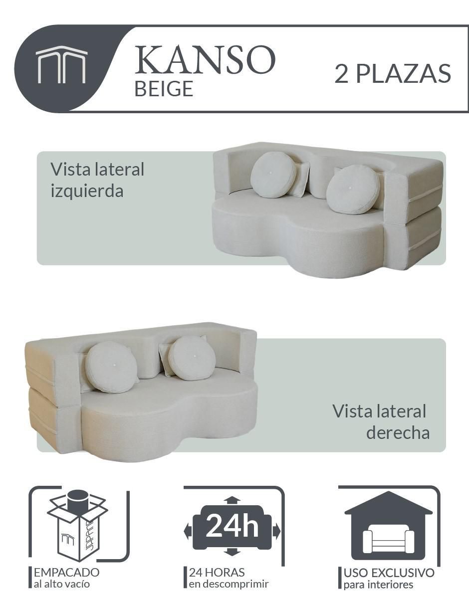 Sofá cama Kanso Japandi
