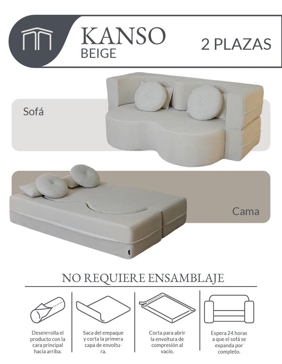 Sofá cama Kanso Japandi