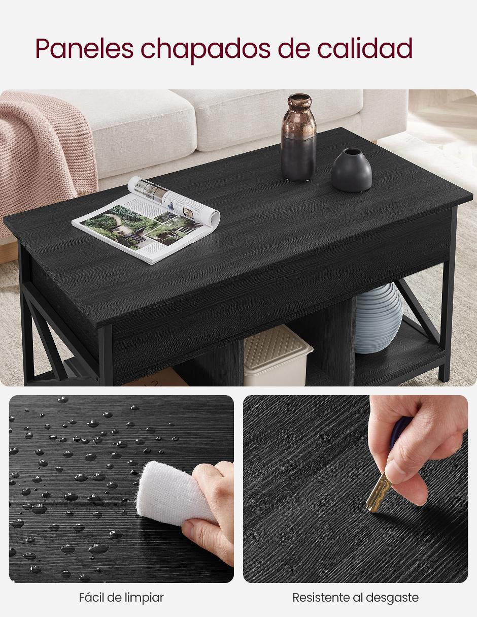 Mesa de centro armable Deven