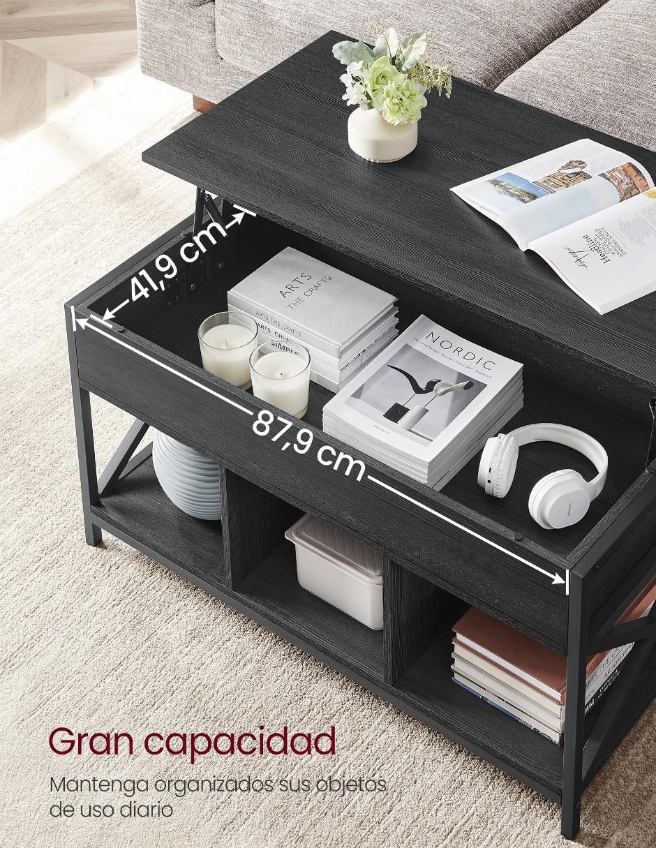Mesa de centro armable Deven