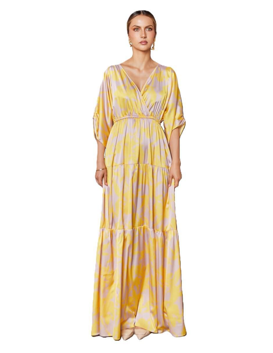 Vestido maxi casual sunshine para mujer