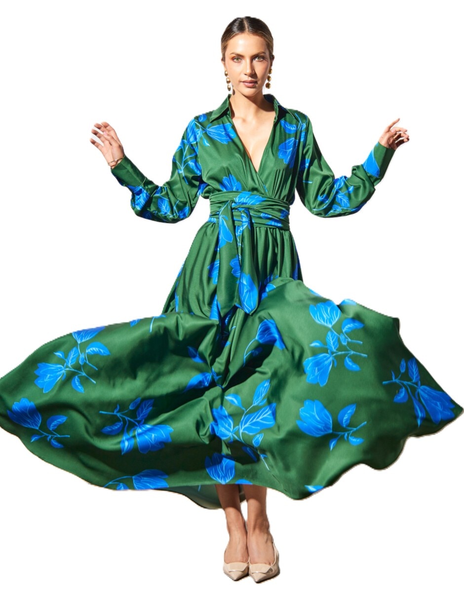 Vestido maxi casual para mujer