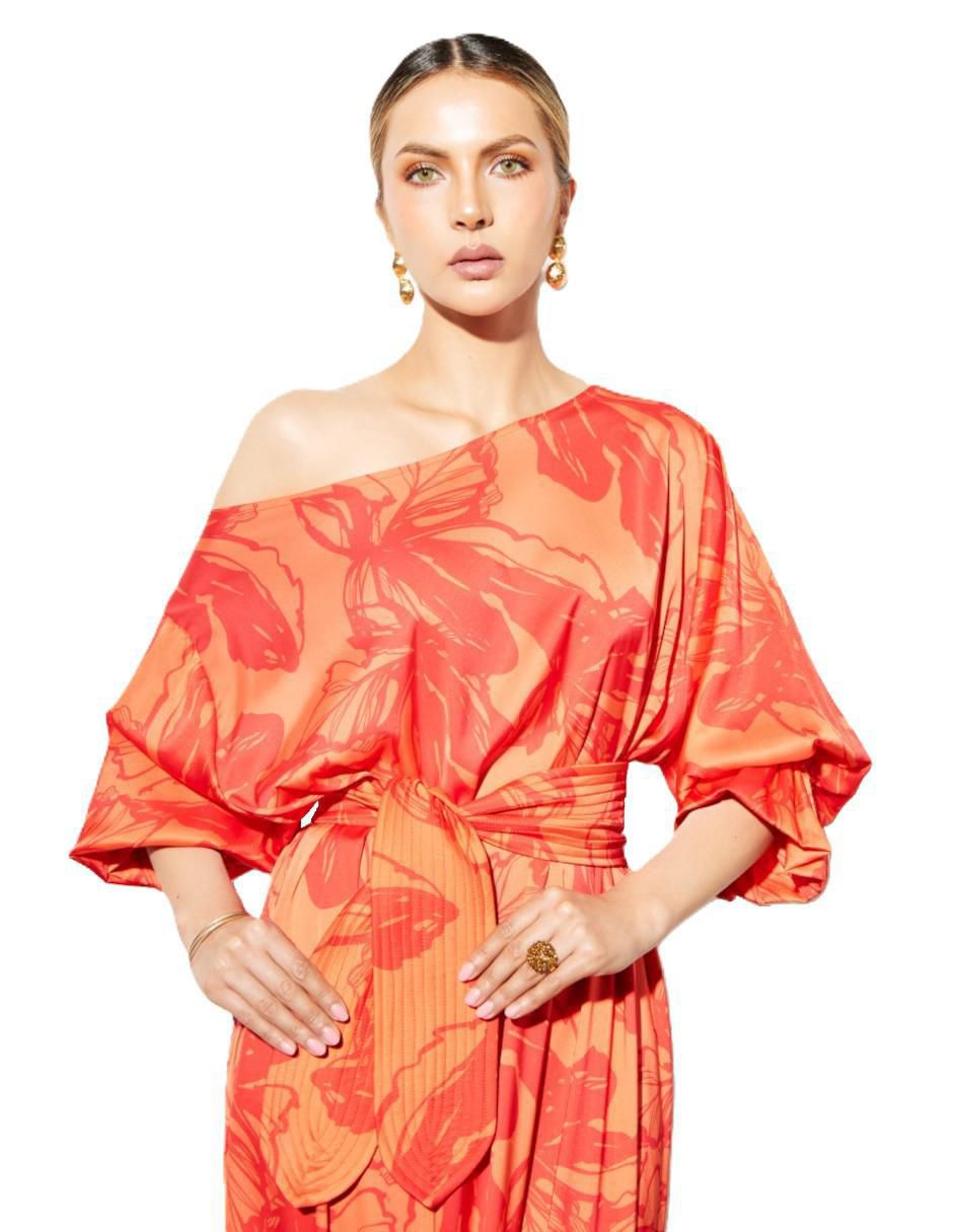 Vestido maxi casual luna para mujer