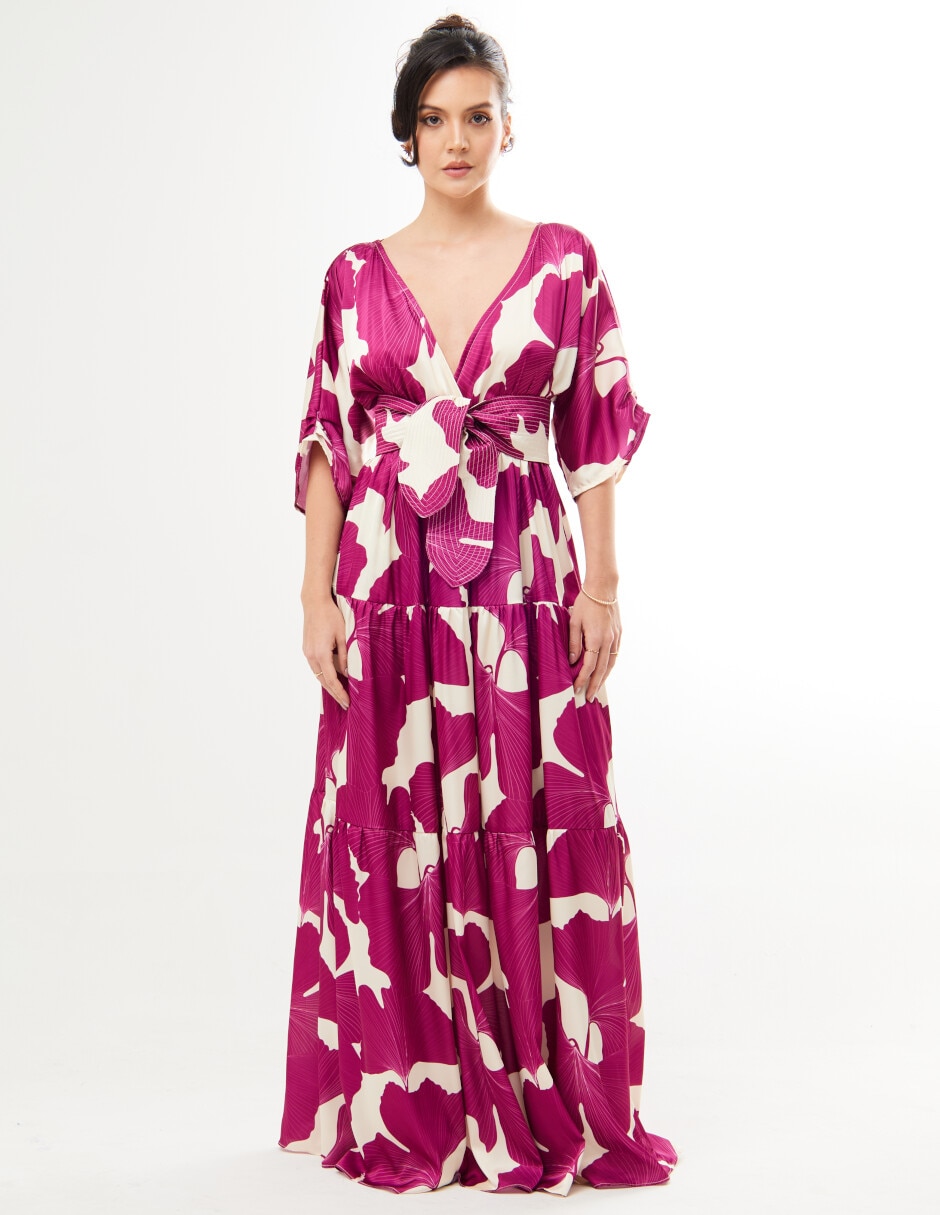 Vestido maxi casual aura para mujer Vestido maxi casual aura para mujer