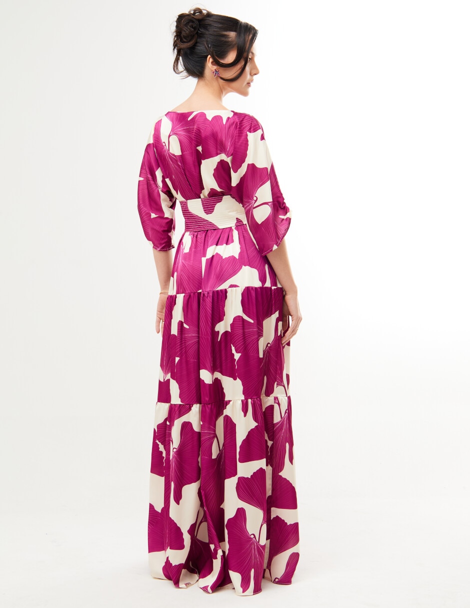 Vestido maxi casual aura para mujer