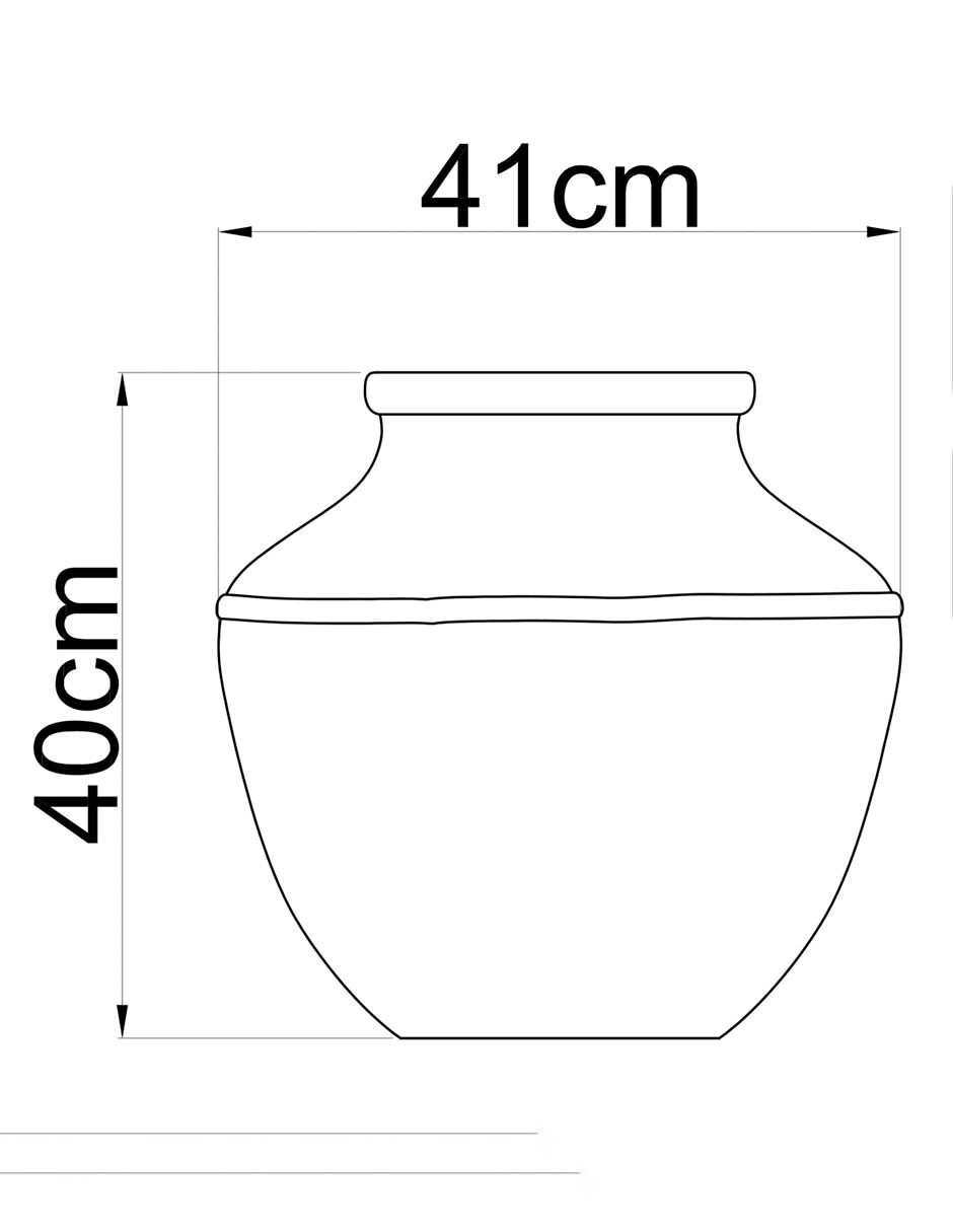 Jarrón Mar Circular 3