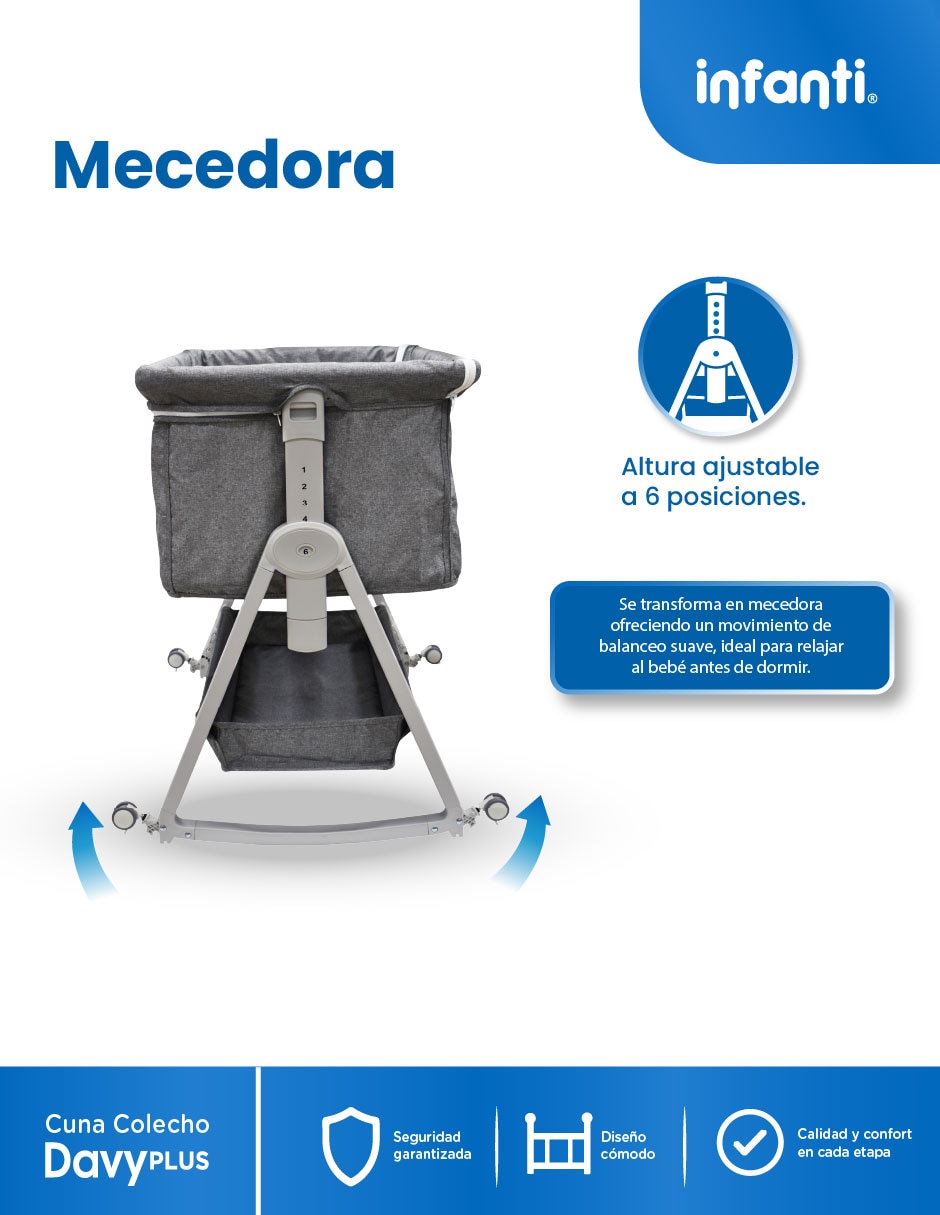 Cuna colecho davy plus 7