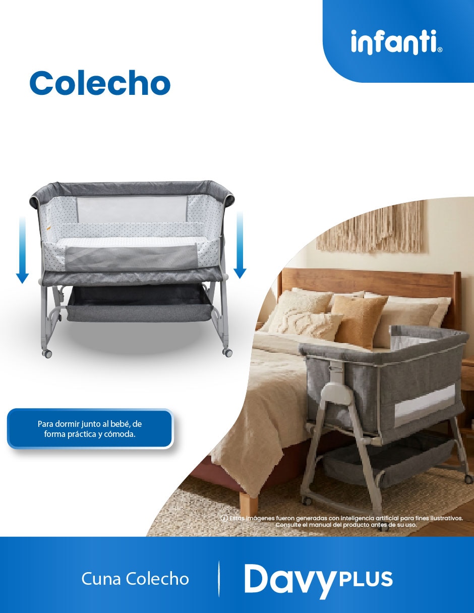 Cuna colecho davy plus 4