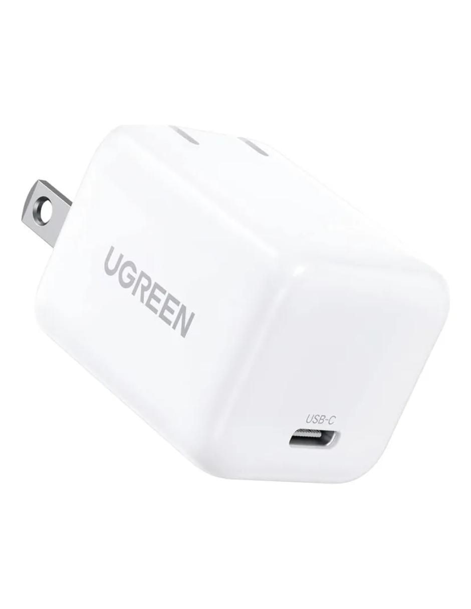 Cargador pared Ugreen de 30 W USB tipo C Nexode Mini GaN