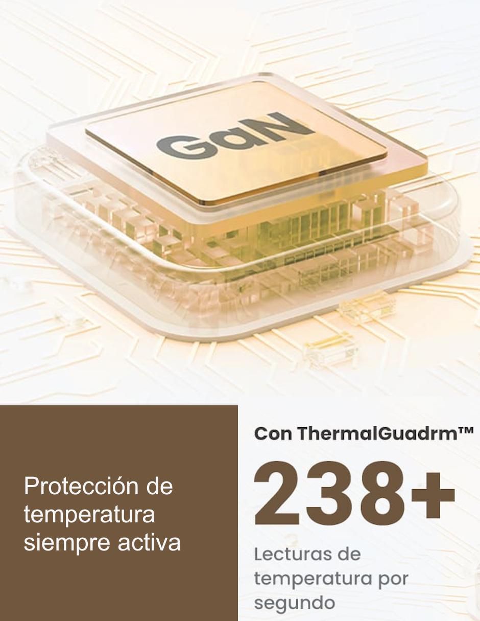 Cargador pared Ugreen de 30 W USB tipo C Nexode Mini GaN
